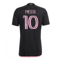 Fotballdrakt Herre Inter Miami Lionel Messi #10 Bortedrakt 2024-25 Kortermet